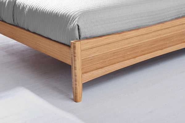 Willow Eastern King Platform Bed, Caramelized