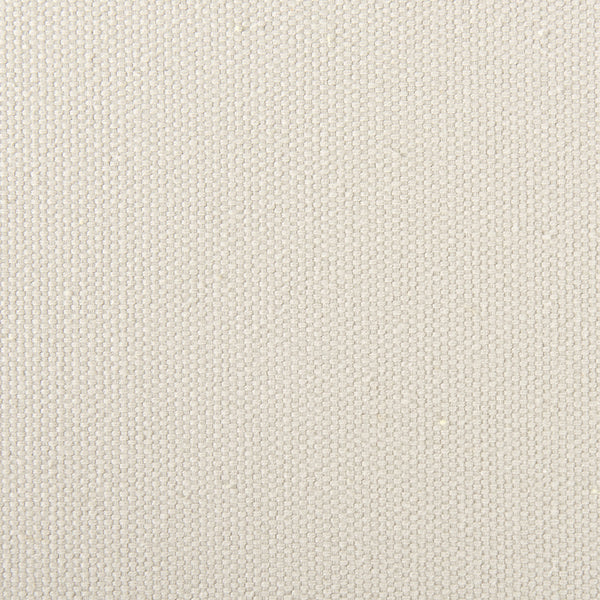 Ayla 55L x 17.6W x 18H Cream Fabric Seat W/ Antique Nickel Frame Bench