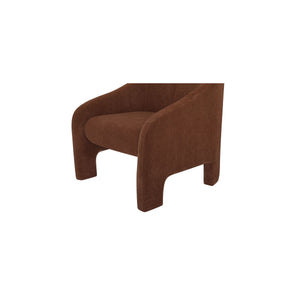 Moe's Tuva Accent Chair in Toffee Velvet