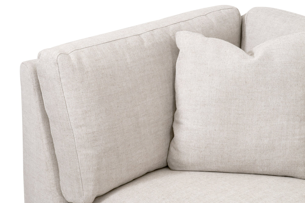 Lena Modular Slipcover Corner Chair