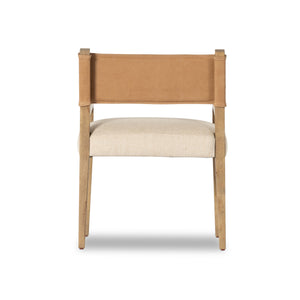 Ferris Dining Armchair In Winchester Beige