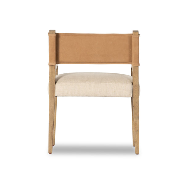 Ferris Dining Armchair In Winchester Beige