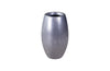 Elonga Planter, Polished Aluminum, Small