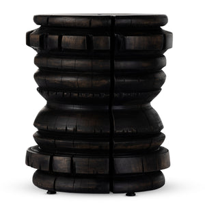 Judah End Table In Rubbed Black