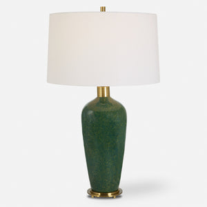 Verdell Green Table Lamp