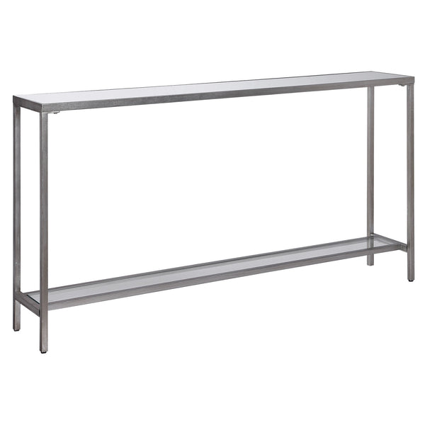 Hayley Console Table In Silver