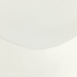 Basil Outdoor Square Drink Table In Mat Wht