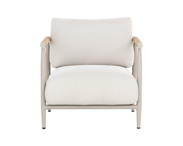 MUROS LOUNGE CHAIR - GREIGE - PALAZZO CREAM