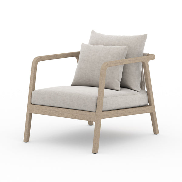 Numa Outdoor Chair in Brown/Stone Grey