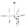 Tribeca AC10789PN Chandelier in Polished Nickel
