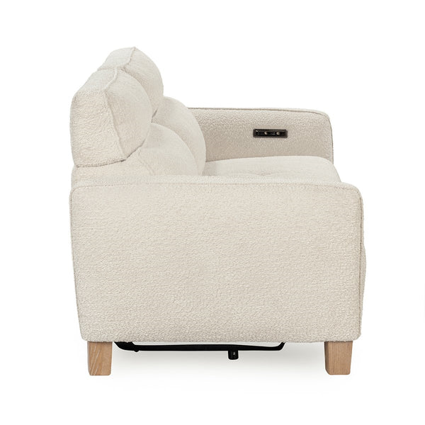 Conway Power Recliner Sofa with Dual Recline - Ivory