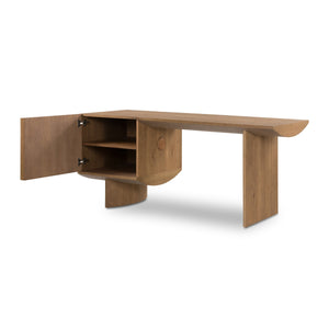 Pickford Desk In Dusted Oak Veneer