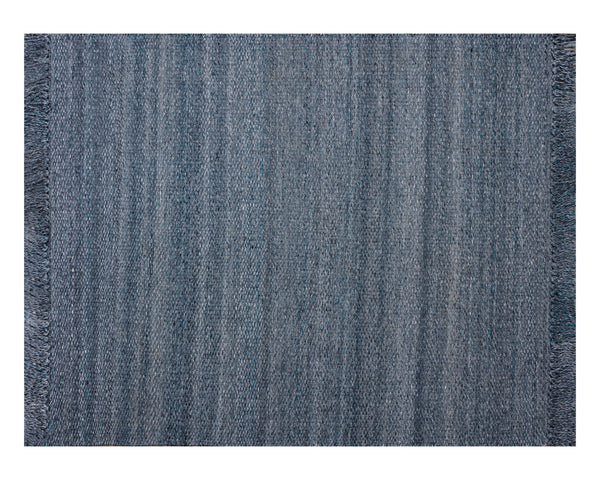 LINDAU HAND-WOVEN RUG - TEAL - 9' X 12'
