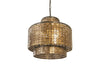 Armor Chandelier, Brass