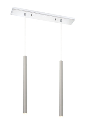 Forest 2 Light Island/Billiard in Chrome Finish