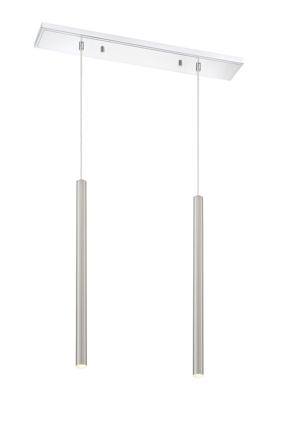 Forest 2 Light Island/Billiard in Chrome Finish