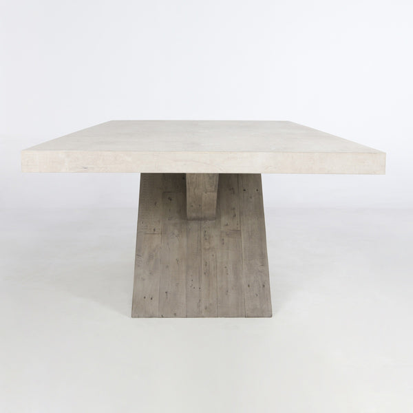 Durant Solid Wood Reclaimed Pine Dining Table