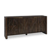 Ledro Solid Mango Wood Cabinet with Carvings