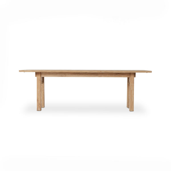 Clanton Dining Table In Aged Light Pine