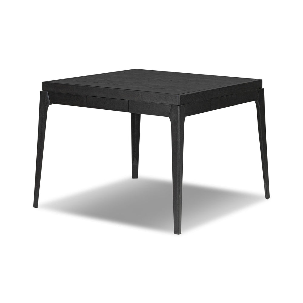 District Eight Mahjong Table - Ebonized Oak