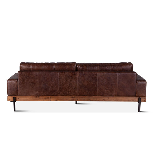 Portofino Leather Sofa Geisha Brown