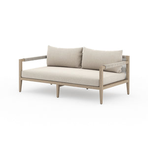 Sherwood Outdoor Sofa In 63" In Brown/Faye San