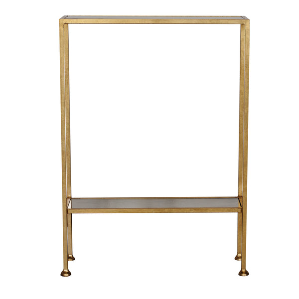 SM GOLD LF SHELF W MIR