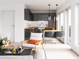 Joliet 1 Light Pendant in Matte Black Finish