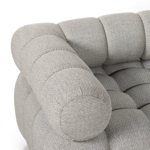 Roma Outdoor 5pc Sectional In Faye Ash