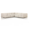 Gwen Outdoor 5 Pc Sectional In Faye Sand
