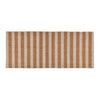 Classic Home Striped Doormat Ivory/Natural 24"x57"