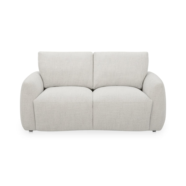 Callie Sofa 68" Flecked Oat, High Back, Angled Arms