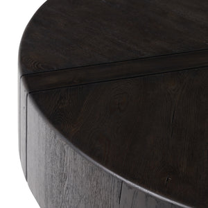 Renan Coffee Table in Dark Espresso Reclaimed French
