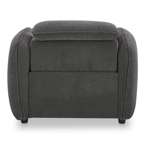 Eli Power Recliner Chair in Dusk Grey
