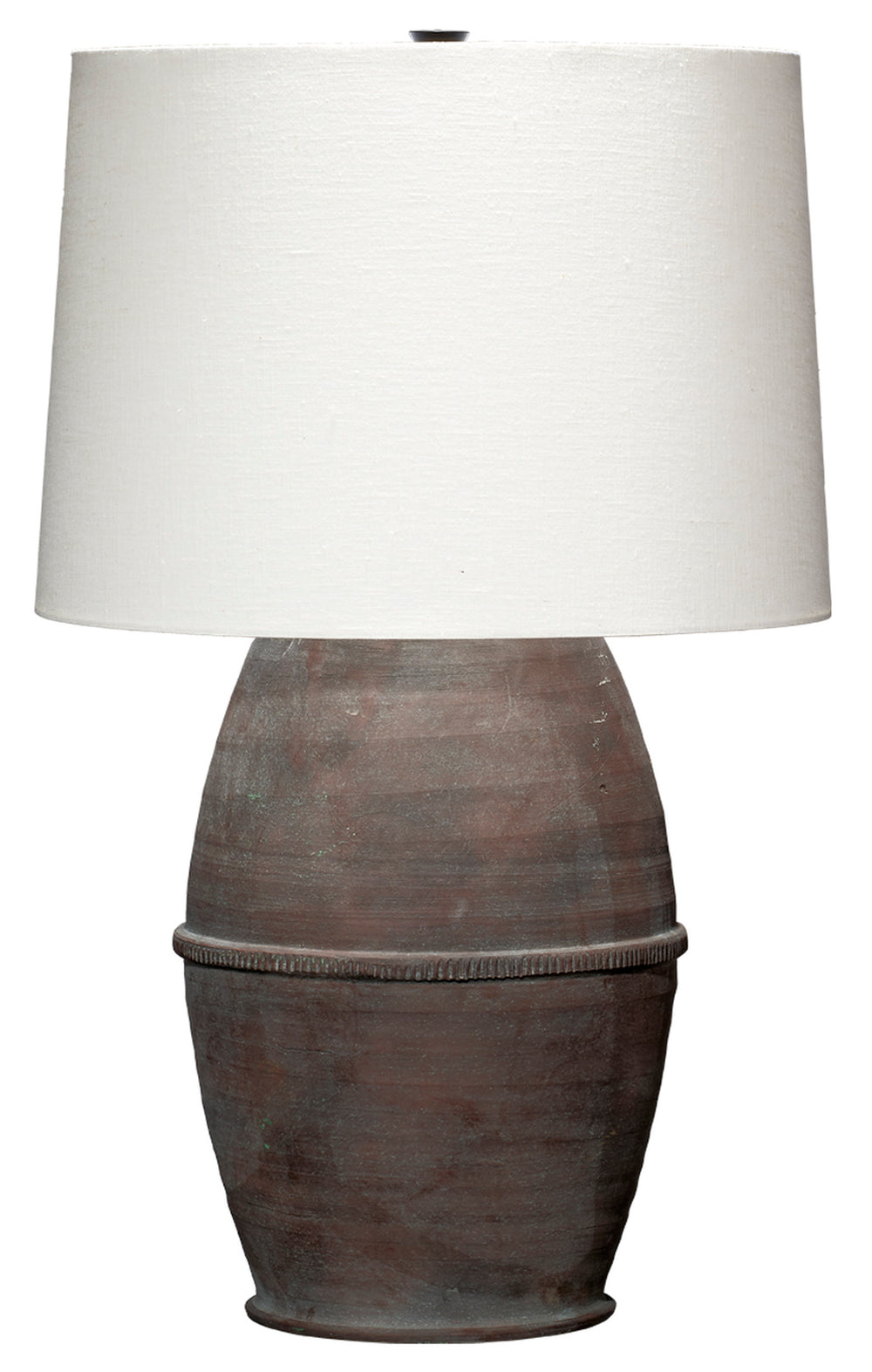 Antiquity Ceramic Table Lamp with Linen Shade