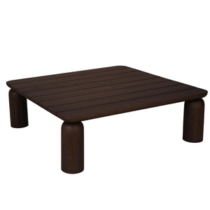 Barclay Outdoor Coffee Table in Brown Teak