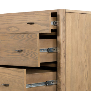 Zuma 6 Drawer Dresser In Dune Ash