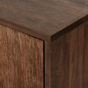 Gilmore Media Console in Aged Mango