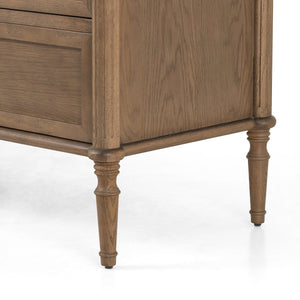 Toulouse 6 Drawer Dresser In Toasted Oak