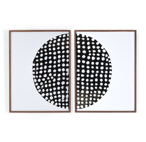 Global Disco Diptych,black By Jess Engle