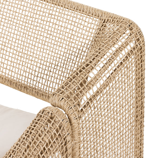 Selma Outdoor Chair In Faux Hyacinth
