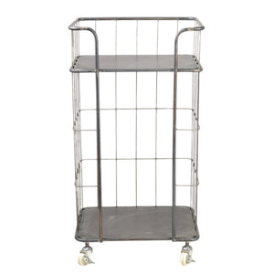 Display Table Grey Finish