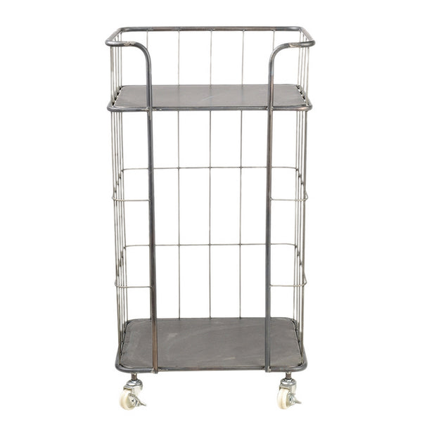 Display Table Grey Finish