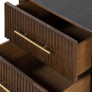 Fletcher Nightstand In Bluestone
