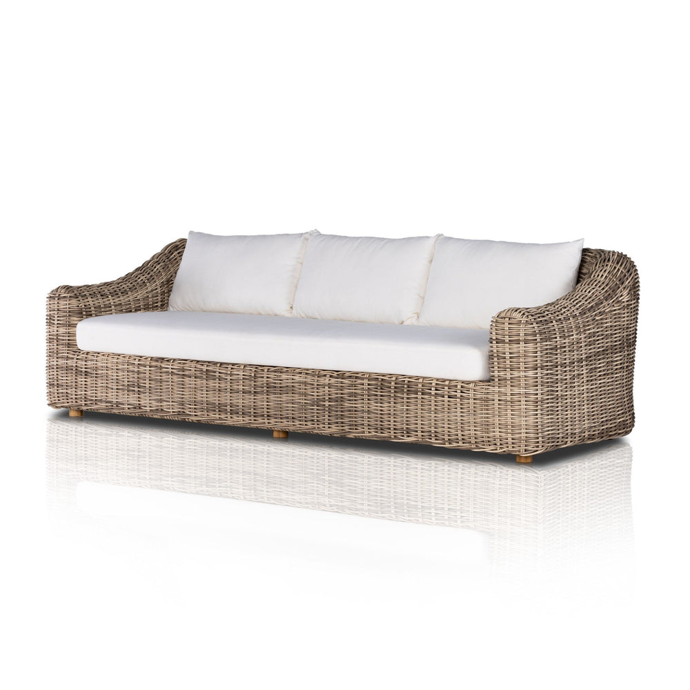 Messina Outdoor Sofa-106" - Venao Ivory