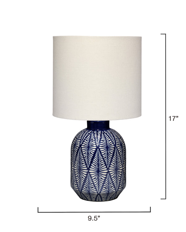 Highland Ceramic Table Lamp with Linen Shade
