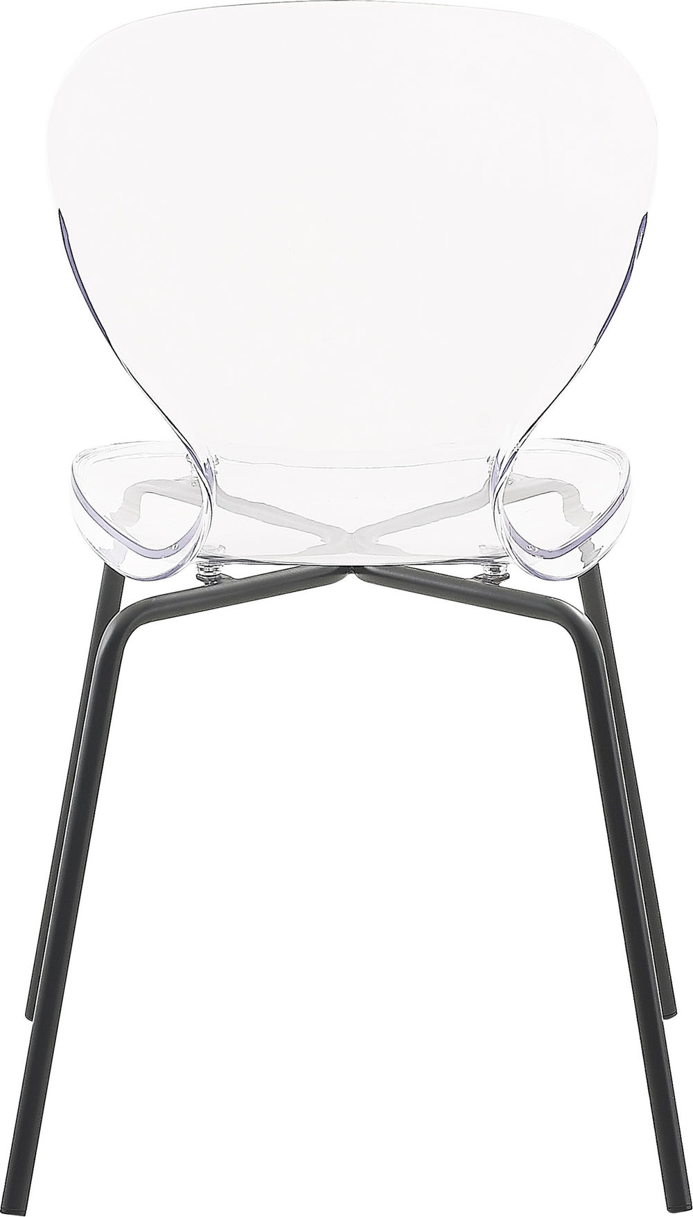 Arturo Dining Chair In Matte Black