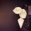 Origami Paper Lamp, 20"H