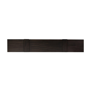 Fisher Media Console in Smoked Black Veneer'