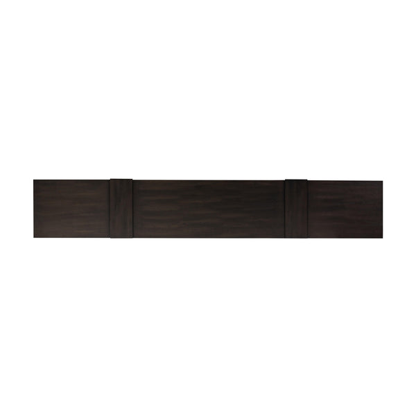 Fisher Media Console in Smoked Black Veneer'